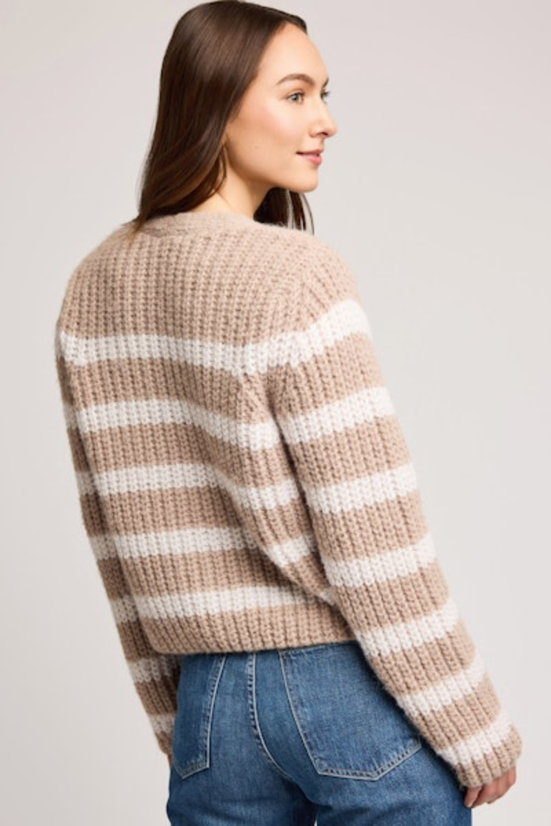 Melanie Stripped Cardigan
