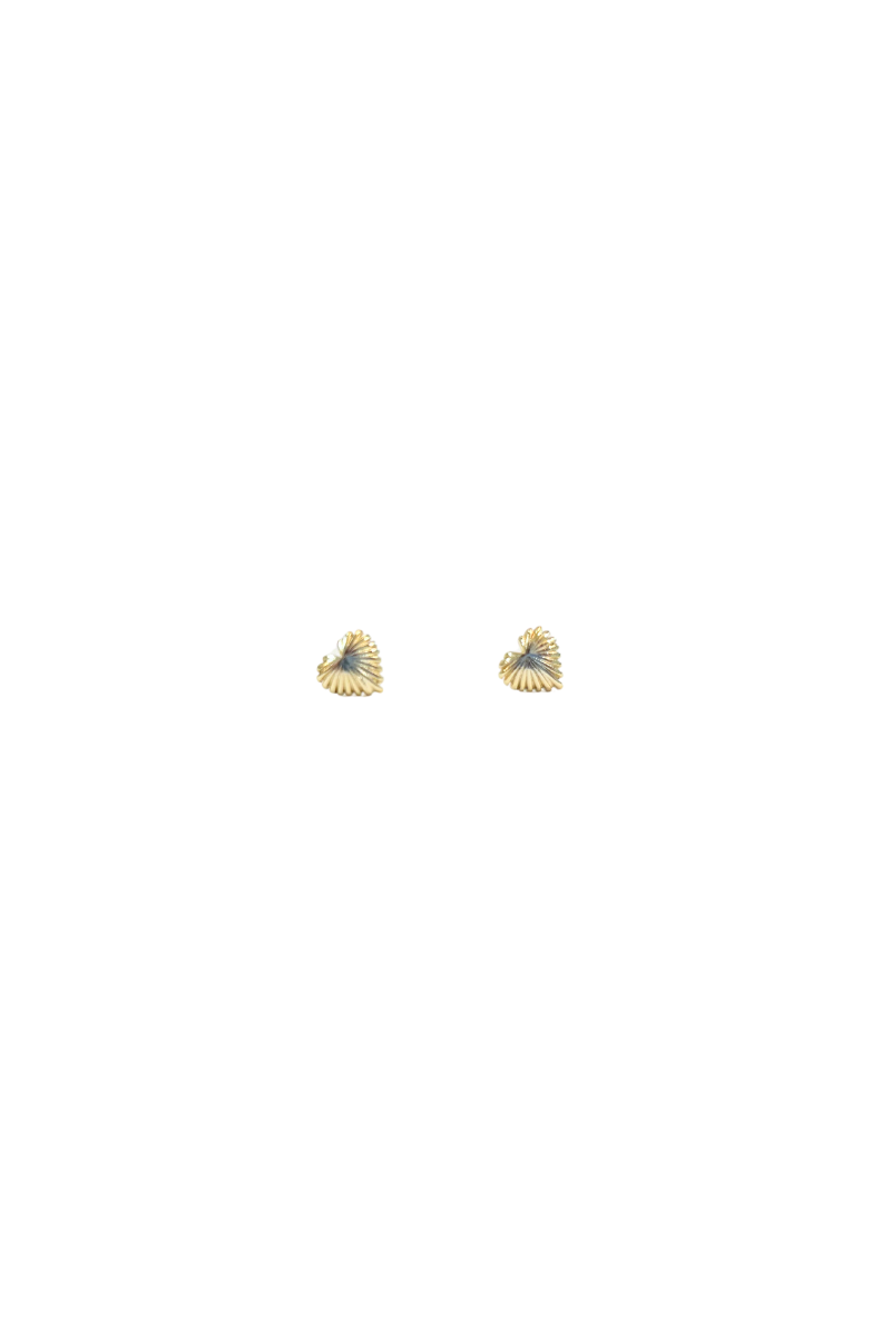 Seashell Heart Earrings