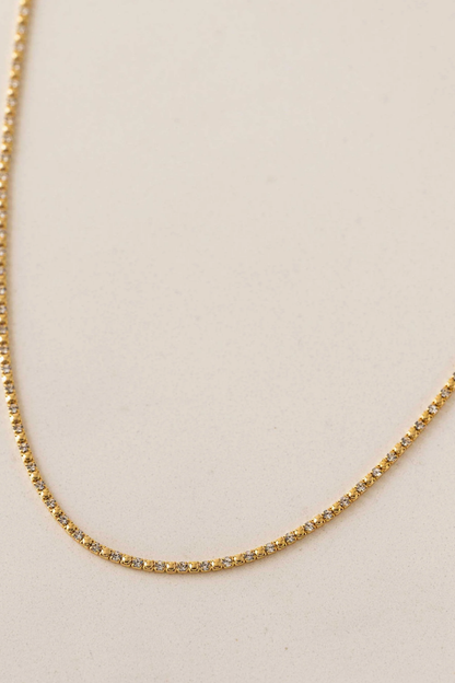 Tennis Metal Necklace