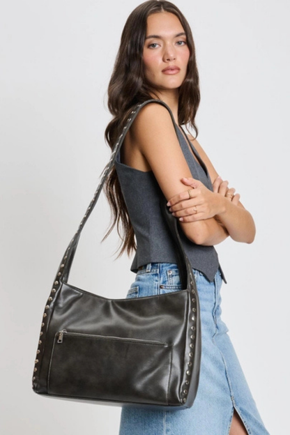 Electra Studded Crossbody