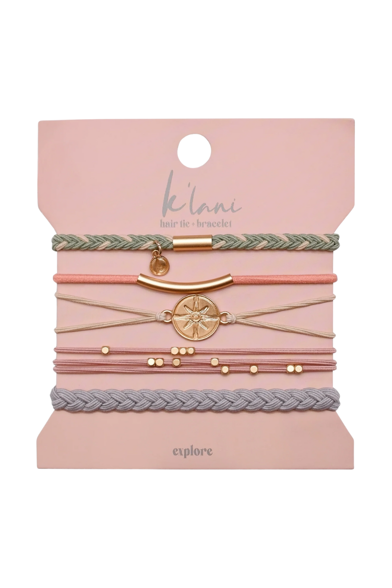 Hair Tie Bracelet Set | Medium