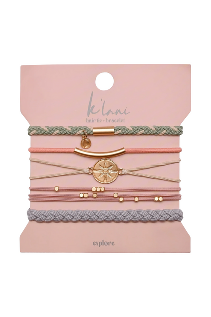 Hair Tie Bracelet Set | Medium