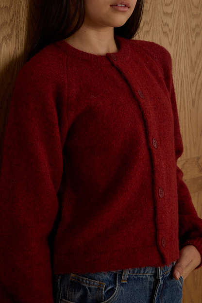 Fuzzy Cardigan | Rudy