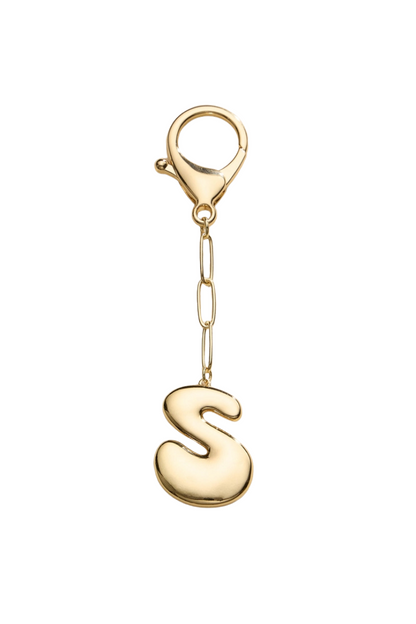 Bubble Letter Keychain