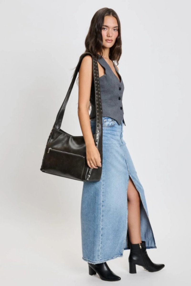 Electra Studded Crossbody