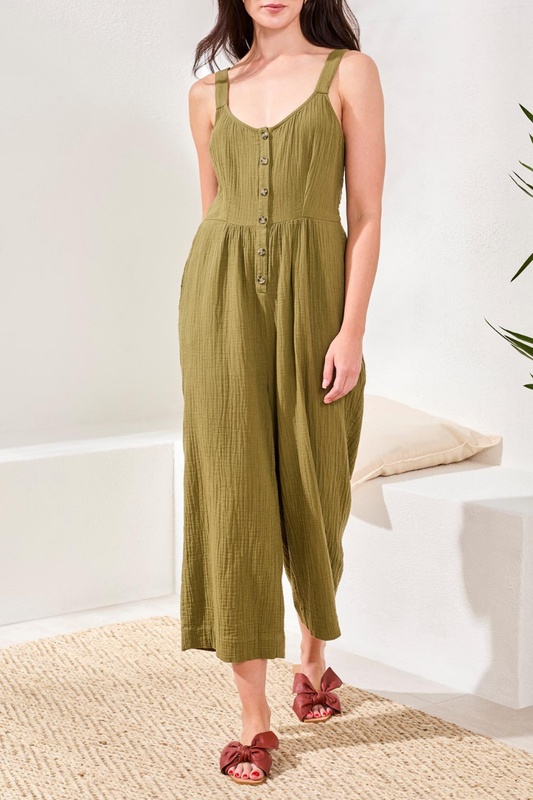 Jumper with Smocking | Rainforest