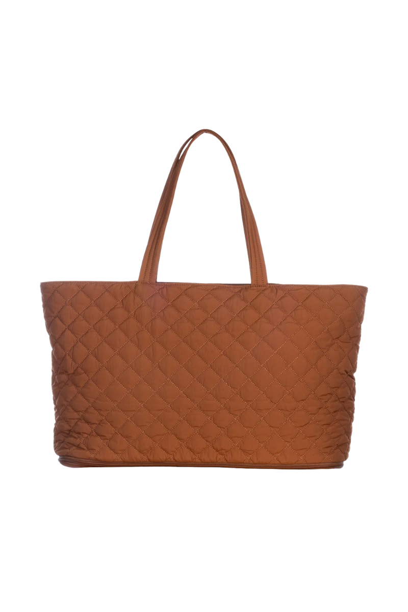 Quilted Expandable Tote