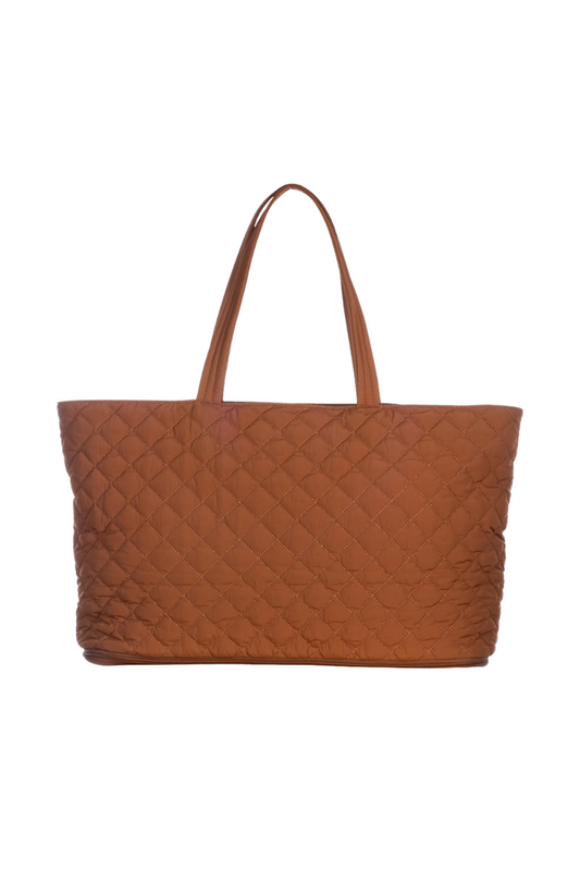 Quilted Expandable Tote