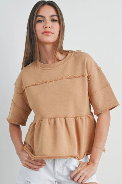 Ruffle Tiered Blouse