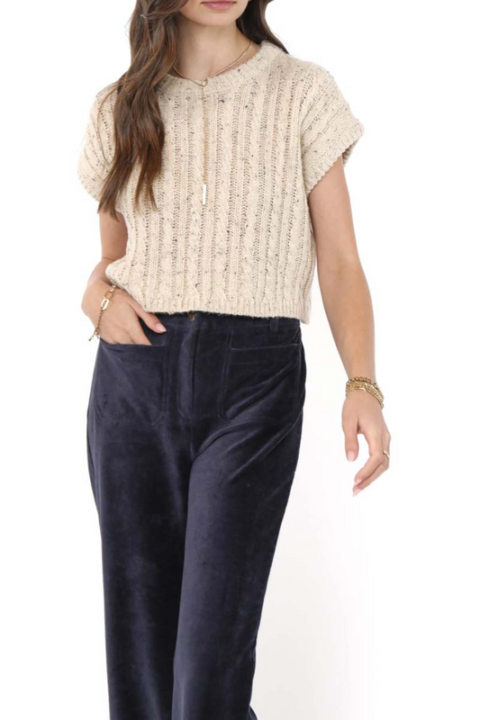 Effortless Cable Knit Sweater