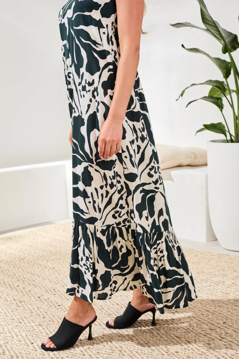 Printed Maxi Dress
