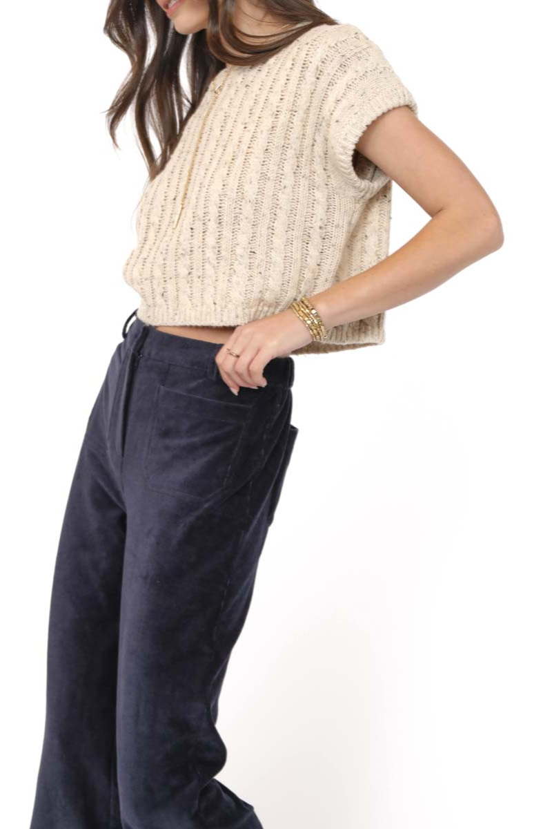 Effortless Cable Knit Sweater