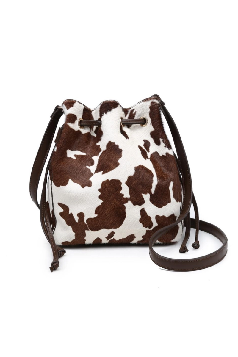 Patsy Crossbosy Bag | Cow Print