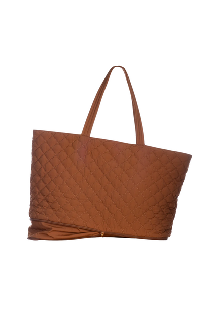 Quilted Expandable Tote