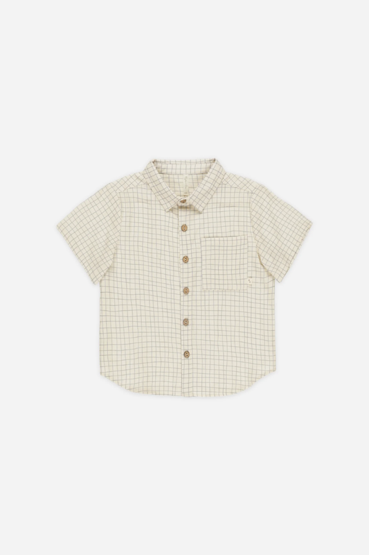 Boys Collared Shirt | Grid