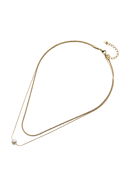 Pearl Multi Chain Necklace