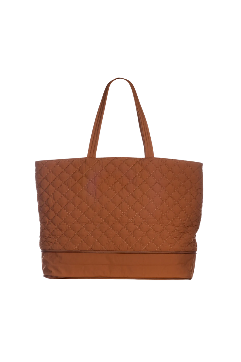 Quilted Expandable Tote