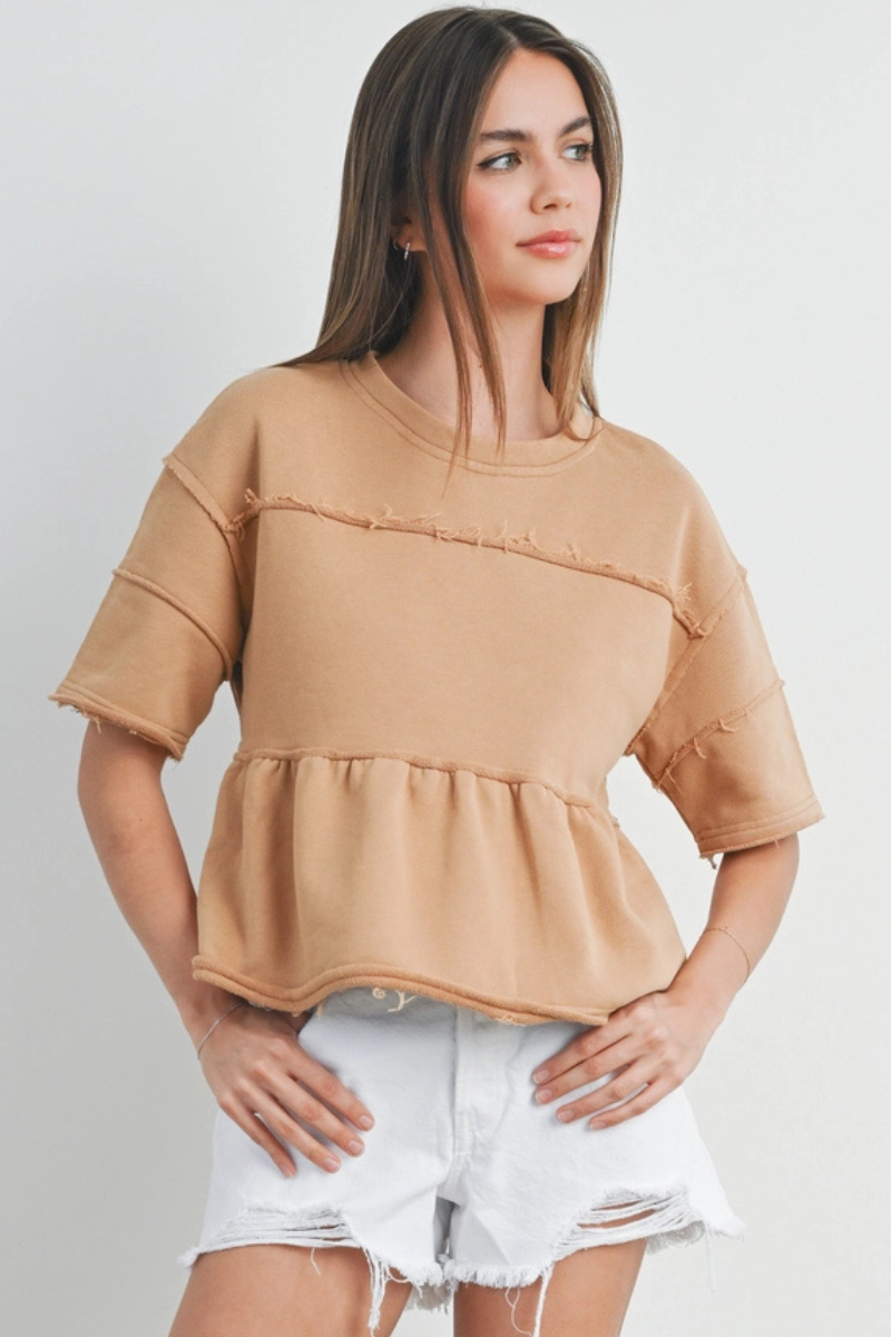 Ruffle Tiered Blouse