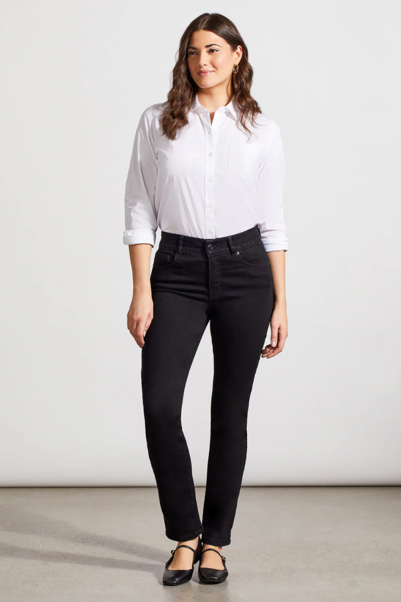 Sophia Curvy Denim | Black