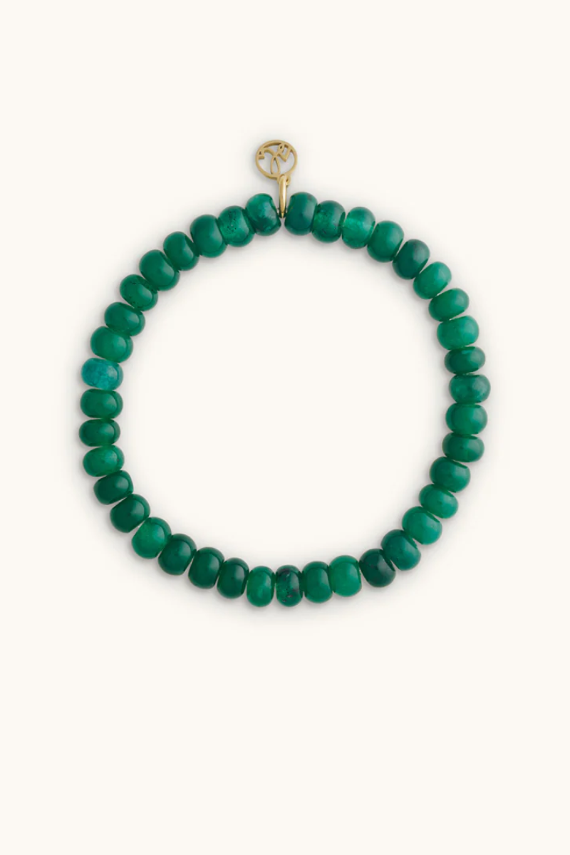 Roscoe Emerald Stretch Bracelet