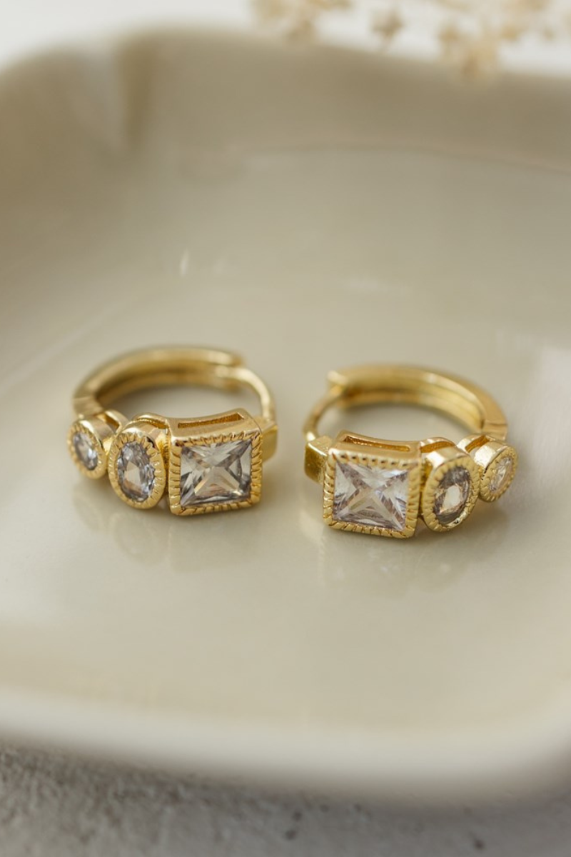 Pollyanna Hoop Earrings