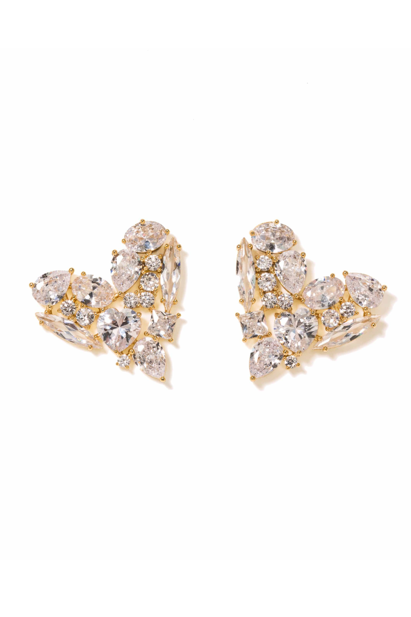 Debut Large Heart Earrings