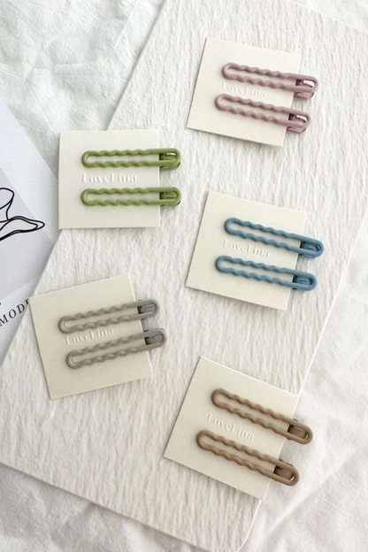 Wavy Hair Clip | Set of 2
