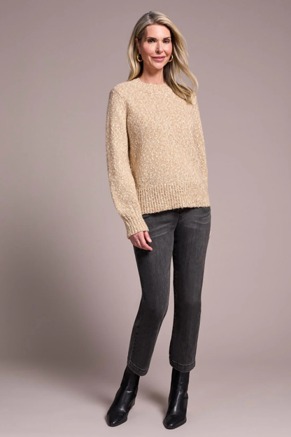 Sandstone Mock Neck Sweater