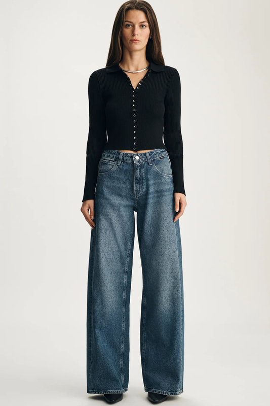 Siena Shiny Blue Denim