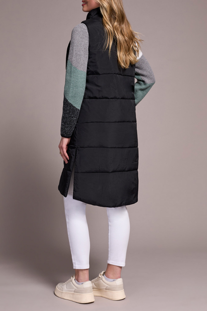 Long Quilted Vest