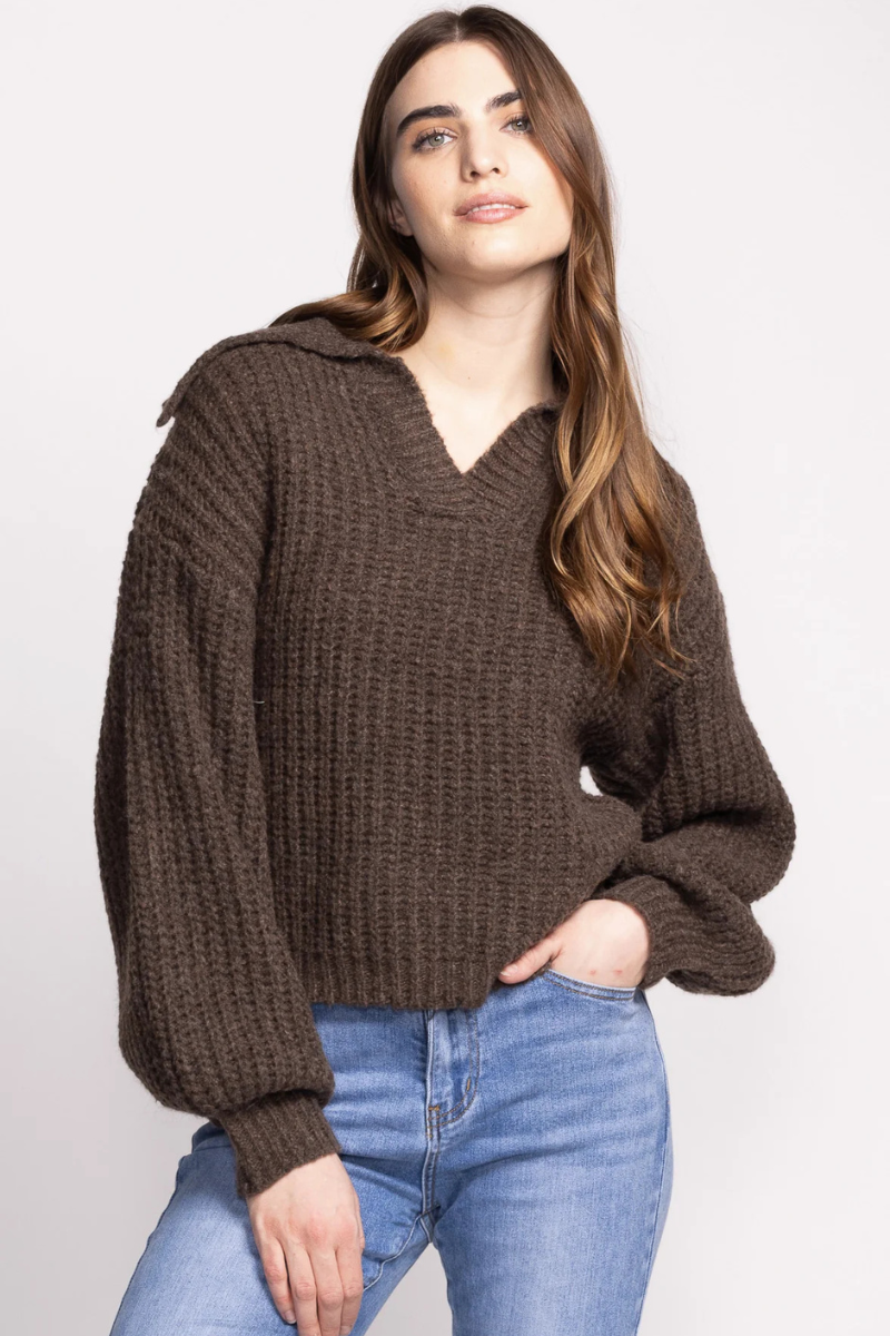 Sloane Sweater | Brown