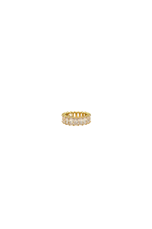 Wide Baguette Ring