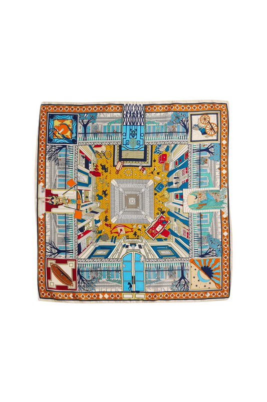 Silk Scarf | Architectural