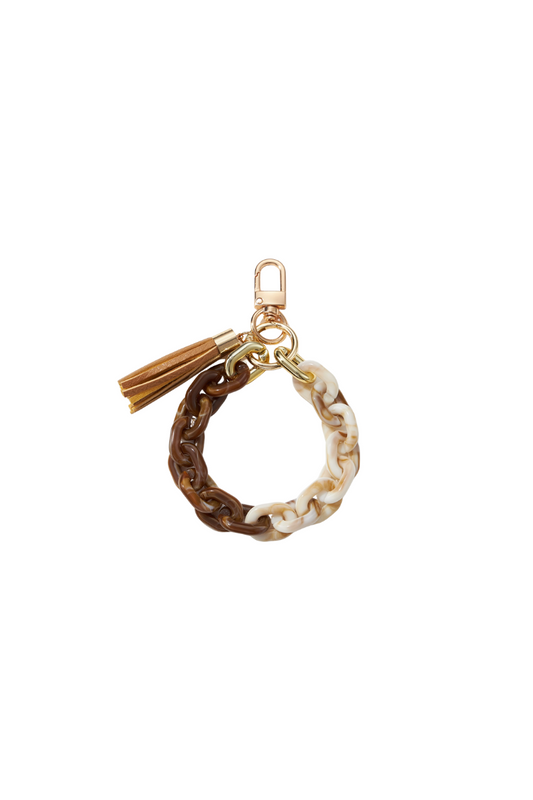 Resin Keychain | Brown