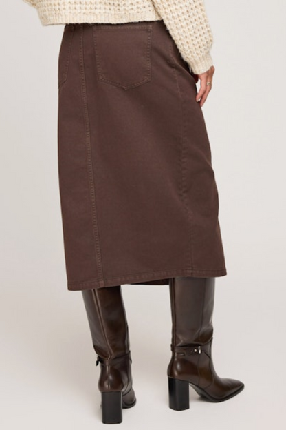 Georgia Skirt | Java Brown