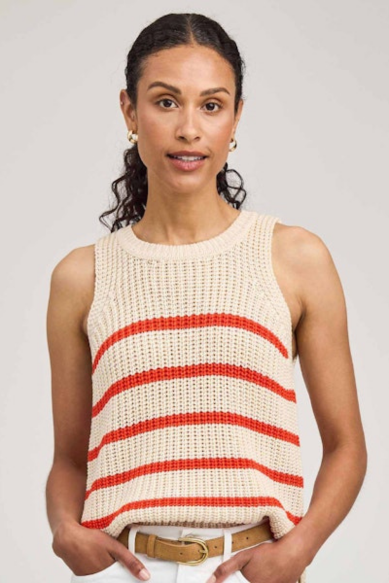 Andrea Knit Stripe Top