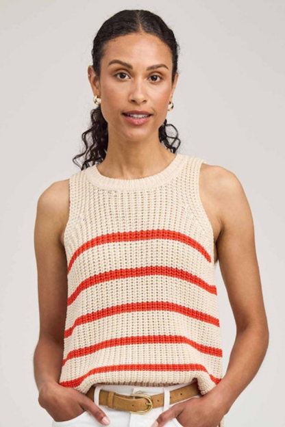 Andrea Knit Stripe Top