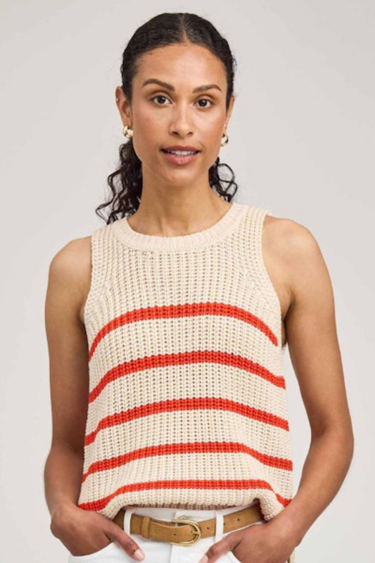 Andrea Knit Stripe Top