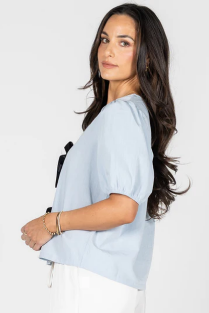 Tie Front Blouse