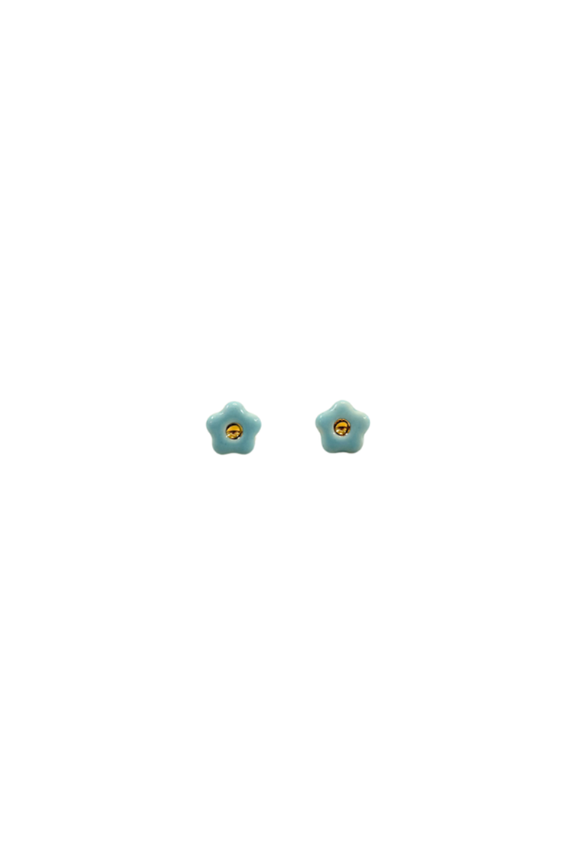 Ceramic Flower Stud