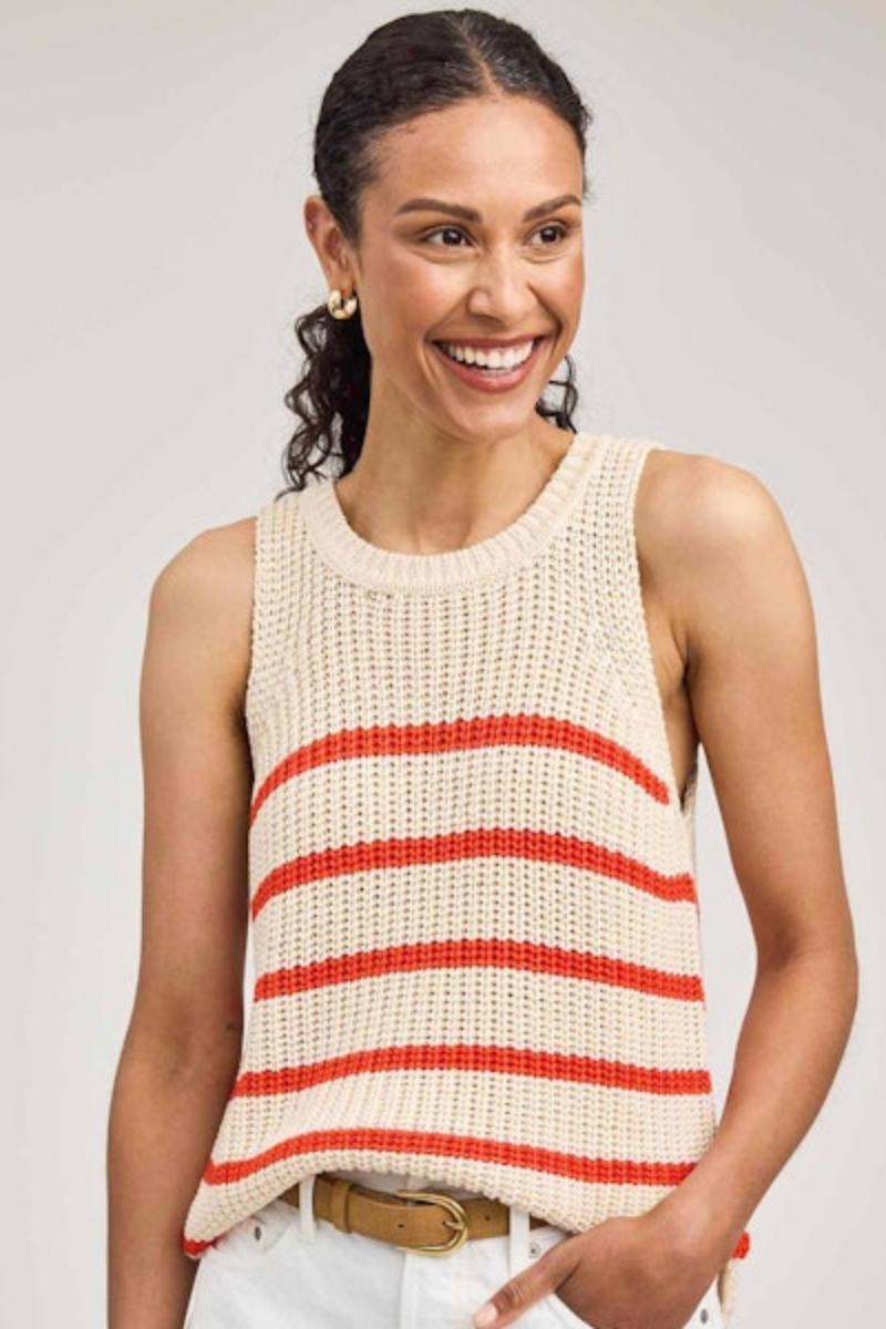 Andrea Knit Stripe Top