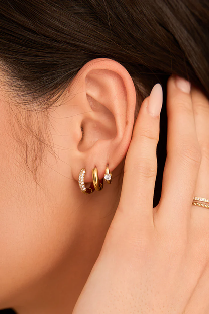 Clover Hoops | Gold