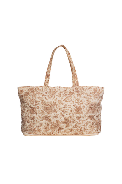 Quilted Expandable Tote