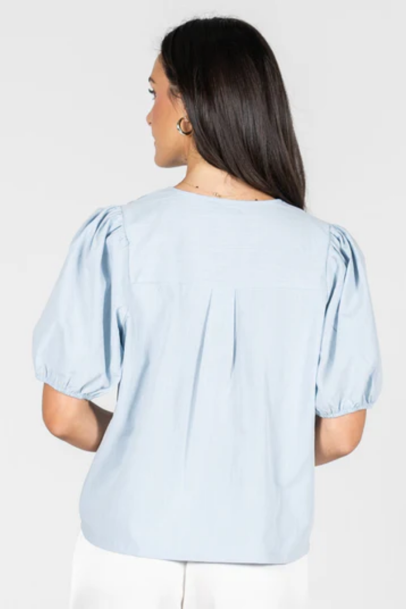 Tie Front Blouse