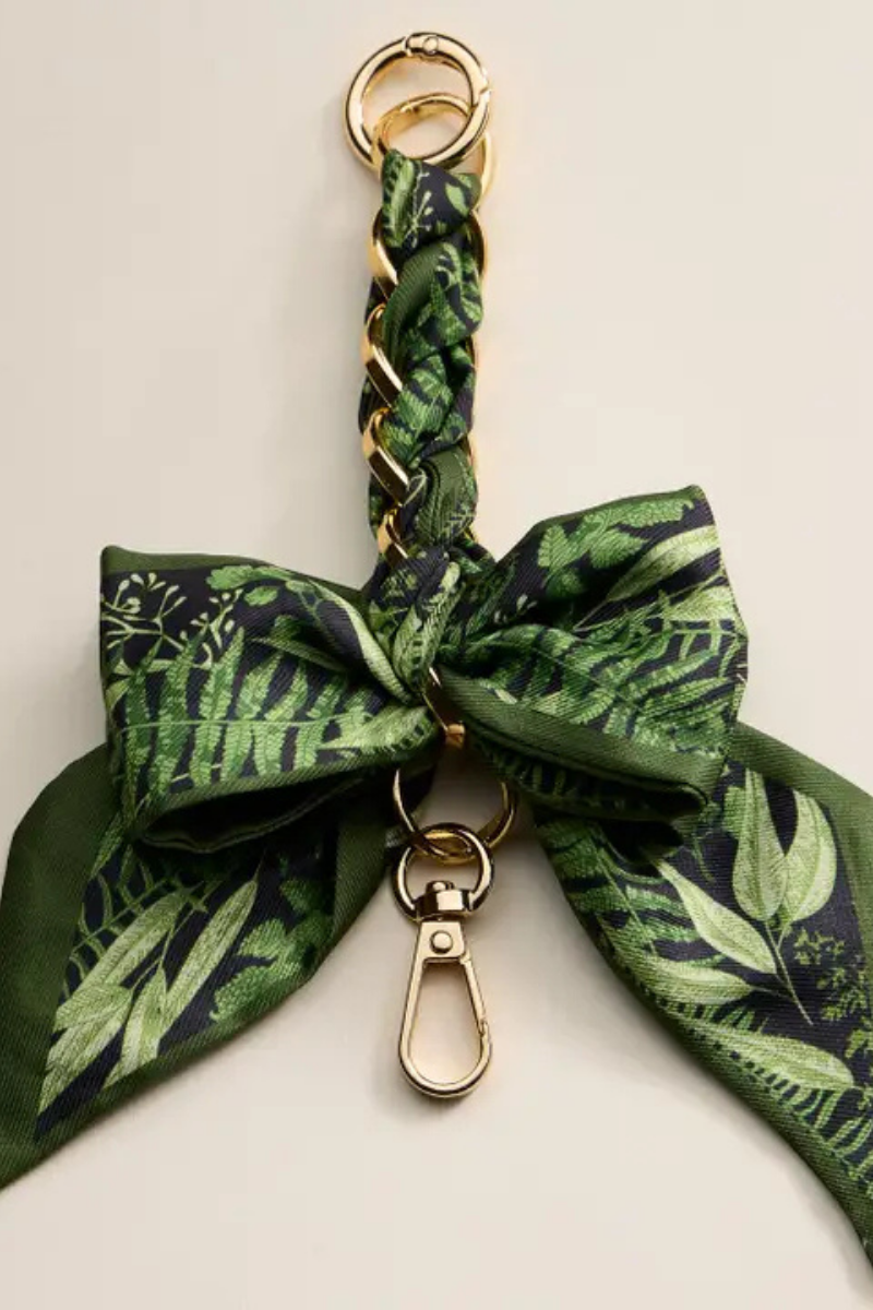 Scarf Bow Keychain, Bag Charm