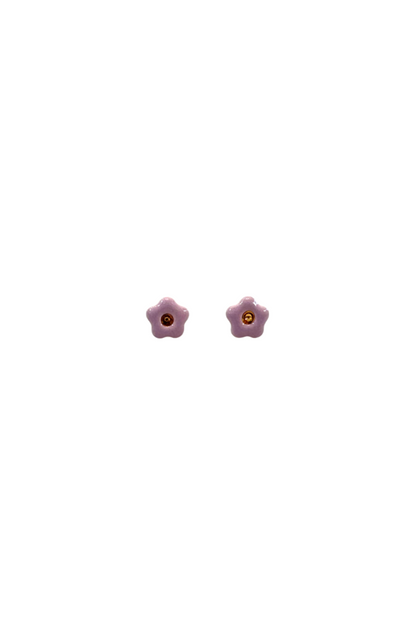 Ceramic Flower Stud