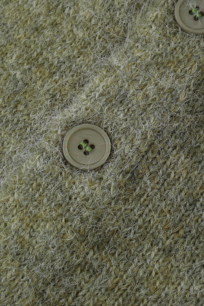 Fuzzy Cardigan | Evergreen