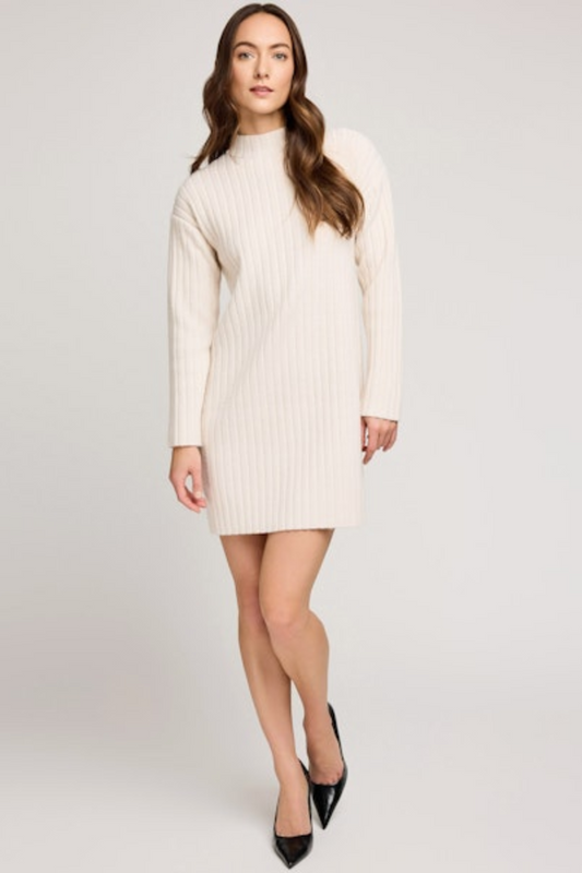 Yvette Sweater Dress | Cream