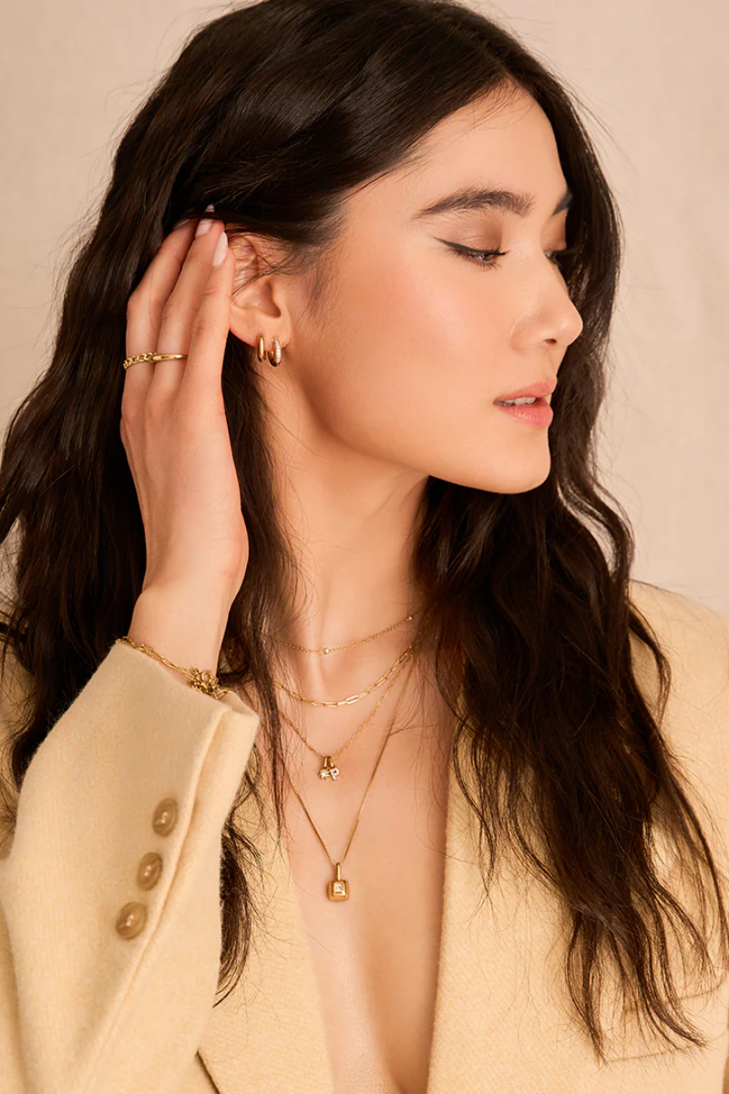 Clover Hoops | Gold