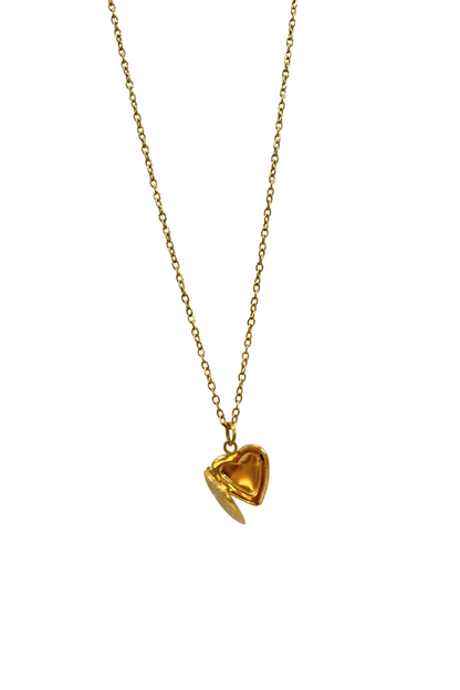 Vintage Heart Locket | Gold
